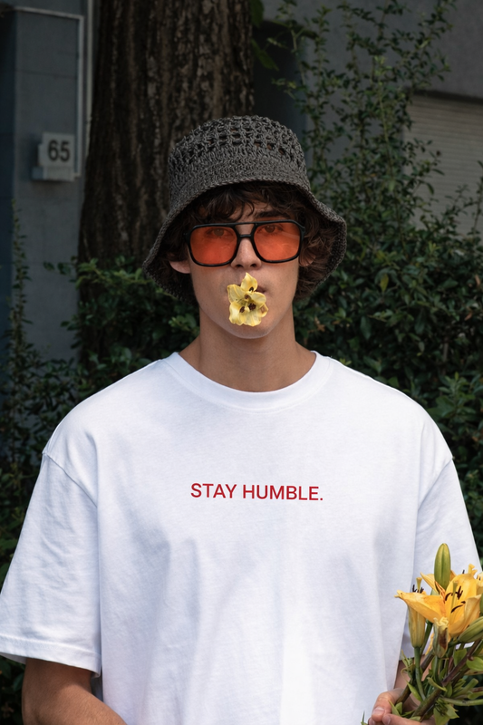 Heavy Oversized Tee - Stay Humble