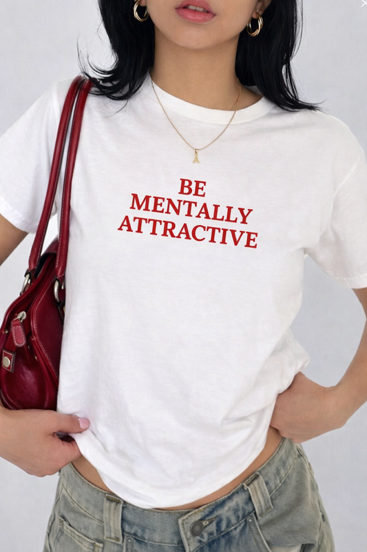 Heavy Oversized Tee - Be Mentally Attractive