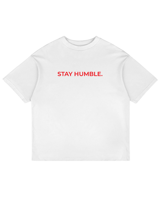Heavy Oversized Tee - Stay Humble
